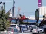 کشتی ترکیه‌ای در بندر «طرابلس» هدف حمله قرار گرفت