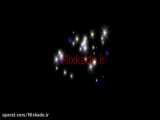 فوتیج ذرات و نور-کد ۱۱۲۰۴۸