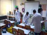 ضدعفونی کردن مدارس تهران برای مقابله با کروناویروس