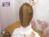 آموزش گام به گام یک مدل شینیون موی فرانسوی