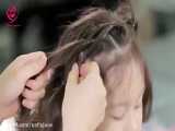 آموزش مدل موی تل با استفاده از گل طبیعی