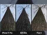 مقایسه دوربین گوگل پیکس 4 و گلکسی اس 20 الترا در برابر آیفون 11 پرو 