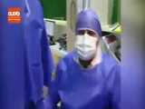 ویدئویی جالب از کادر پزشکی بیمارستان آیت الله طالقانی آبادان 
