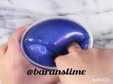blue metalic slime