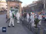 ضدعفونی کردن بازار بزرگ تهران برای مقابله با کرونا 
