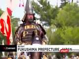 جشنواره سنتی سامورایی در شهر ژاپن در فوکوشیما