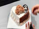 تزئین کیک سریع و آسان برای خانوم ها