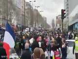 هفتادمین شنبه اعتراض در فرانسه با وجود شیوع کرونا