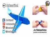 اوریگامی - آموزش - هواپیما کاغذی - PAPER AIRPLANE