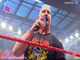 کشتی کج WWE - مبارزه استون کلد (استیو آستین) بدون تماشاگر به علت شیوع کرونا