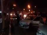 ضدعفونی کردن خودروها توسط بسیج الغدیر