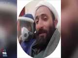حضور آخوند مدعی طب اسلامی در بیمارستان 