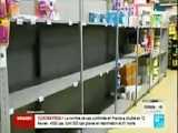 دوربین : فیلم هجوم مردم فرانسه به فروشگاهها از ترس قحطی
