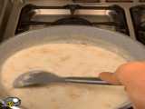ویدیو آموزش سوپ شیر و پیازچه