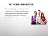 SEO Course for Beginners 