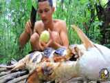 شکار حیوانات، زندگی و آشپزی در جنگل آمازون ـ بسیار جالب و جدید