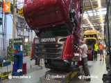 خط تولید کامیون اسکانیا مدل R 730 
