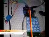 راه اندازی کیپد و ساخت قفل رمزی با arduino 