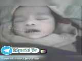 کلیپ جنجالی امروز: کودک تازه متولد شده به جای گریه کردن نام مبارک الله