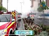 عملیات گسترده ضدعفونی معابر شهری منطقه 20 به روایت رسانه تهران نیوز