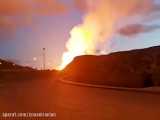 انفجار در خط صادرات گاز ایران به ترکیه در شهر مرزی بازرگان