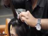 آموزش مدل مو دخترانه جمع برای عروس ۲- مومیس مشاور و مرجع تخصصی مو 