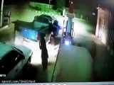 سرقت وقتل درپمپ بنزین چاه حسن ازتوابع کهنوج استان کرمان