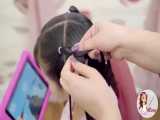 آموزش مدل مو دخترانه بافت بهاری- مومیس مشاور و مرجع تخصصی مو 