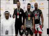 Al Ain International jiujitsu Championship 2018 - Ali Akbarpour podiumm