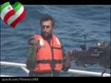 گشت زنی شناورهای ایرانی اطراف کشتیهای جنگی آمریکایی