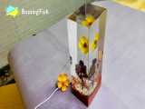 ✅ آموزش ساخت چراغ خواب گلدار با رزین اپوکسی 