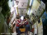 نحوه استراحت فضانوردان در شاتل فضایی