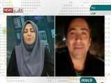 مکالمه جالب مجری شبکه خبر با همسرش در پخش زنده تلویزیونی