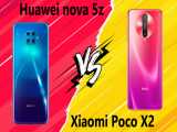 مقایسه Xiaomi Poco X2 با Huawei nova 5z