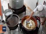 طبخ زولبیا و بامیه در ماه رمضان 