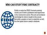 Fidic contract courses live online 