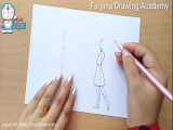 آموزش مرحله به مرحله کشیدن نقاشی رمانتیک با مداد