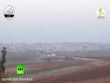 جاخالی دادن وانت ارتش سوریه از موشک ضد زره
