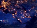 کشورهای جهان در هنگام شب