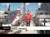 اجرای فاصله گذاری اجتماعی در ایستگاه های قطار فرانسه