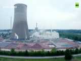 انفجار دو برج خنک کننده یک نیروگاه هسته ای در آلمان