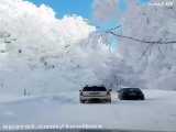 زیبا ترین جاده برفی