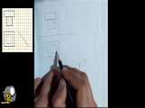رسم فنی و نقشه کشی ساختمان-06-حل تمرین