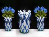 آموزش ساخت گلدان تزیینی و دکوراتیو با استفاده از قاشق پلاستیکی (شماره 1)