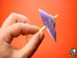 آموزش اوریگامی ساخت چتر های سه بعدی
