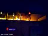 توضیحات سخنگوی آتش نشانی درباره آتش گرفتن مرکز تجاری زیتون در بزرگراه بعثت