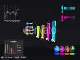 پروژه پریمیر مجموعه اجزای اینفوگرافیک Infographic Smart Graphs
