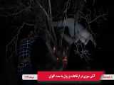 آتش سوزی در کرمانشاه؛ ارتفاعات برزوان به سمت گلوان در دالاهو 