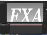 آموزش استفاده اسکریپت افترافکت FXAA Fast approximate anti-aliasing 