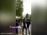 زد و خورد پلیس با معترضان ضد نژادپرستی در لندن